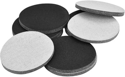 Dailygoods- Schuurschijf 75mm - Schuurpapier Set 50 Stuks - Rond - Korrel #180/400/1500/5000/10000 - Duurzaam - Sterke Slijpkracht
