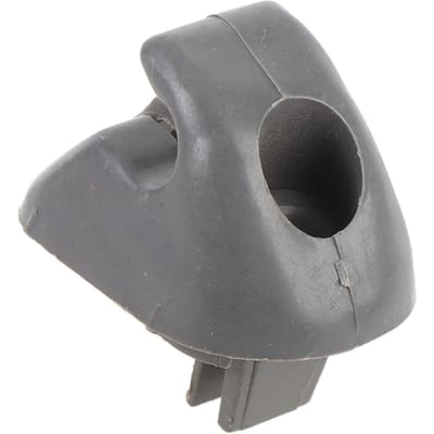 2 pièces Clips de retenue de pare-soleil 8143P5 Résistant à l'usure Intérieur Voiture Pare-soleil Support Crochet Remplacement gray