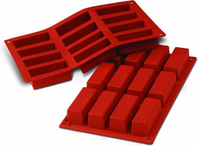 Siliconen Cake & Terrine Mal - Bakvorm & Dessertvorm - Hittebestendig tot 230°C - Flexibel & Anti Aanbak - Ideaal voor Cakes, Terrines & Mousses - Moderne Gastronomie - Moleculair Koken