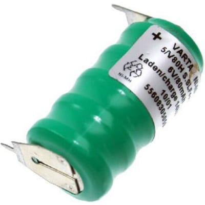 Varta V5/80H-SLF ++/- Oplaadbare knoopcel 80H NiMH 80 mAh 6 V 1 stuk(s)