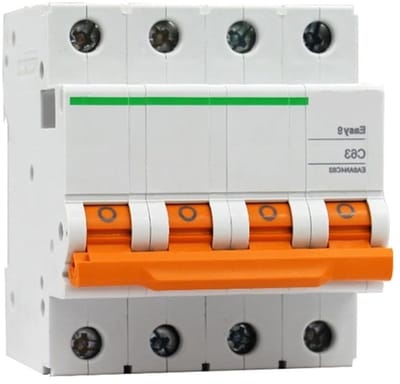 Laagspanningsschakelaar - Luchtschakelaar Stroomonderbreker - Beveiliging Elektrische Circuits - Type C Karakteristiek - 16A - null