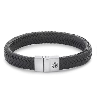 Rebel and Rose RR-M0019-S - Full Metal Herringbone - Armband-Maat L