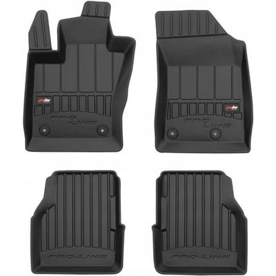 Frogum 3D Pro-Line - Automatmatten - Geschikt voor Jeep Compass II vanaf 2016 - TPE Rubber - 4-delig - Hoge rand 6cm