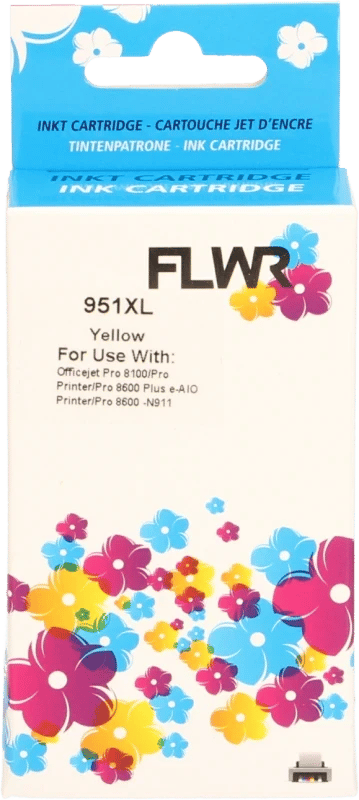 FLWR - Cartridges / HP 951XL / geel / Geschikt voor HP