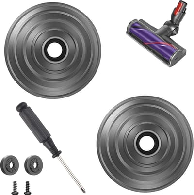 Wielenaccessoires voor Dyson stofzuigers V6, V7, V8, V10, V12, DC58, DC59, DC62, DC74 - Vervangende balwielen voor direct aangedreven modellen, 35W, 50W
