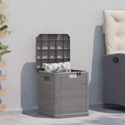 vidaXL - Opbergbox - voor - in - de - tuin - 90 - L - bruin