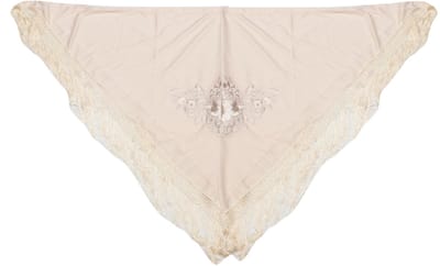 Accessoire FLAMENCO PGMM33. CHÂLE, Couleur . Kobieta. beige