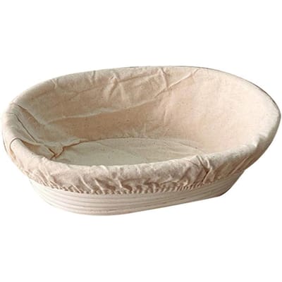 Ovale Banneton Brotform Bakbenodigdheden Brood Gisting Manden Kom Draagbare Deeg Brood Proofing Manden Geweven Keuken Gereedschap