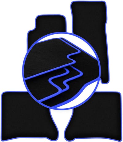 CARLUX-BLUE automatten voor: Jeep Grand Cherokee WJ off-road (1998-2004)