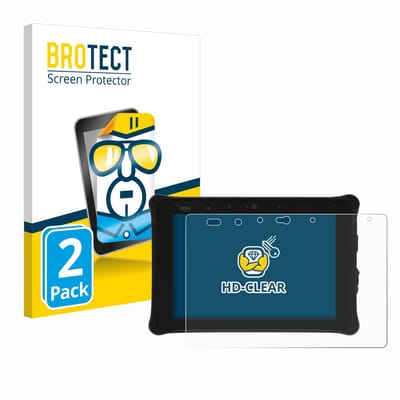 BROTECT - Screenprotector voor Leica iCON CC180 - Folie Beschermfolie transparant 2 Stuks