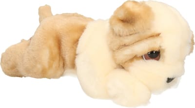 Keel Toys - Bulldog - honden knuffel - lichtbruin/beige - pluche - 25 cm