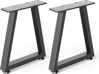 Goodivery ® Tijdloze Zwarte Metalen Tafelpoten voor Creatieve Meubelprojecten