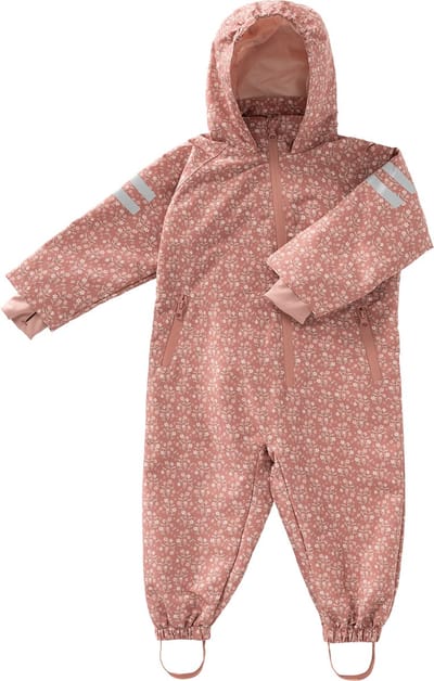Fresk Regenpak voor Kinderen 3 yrs - Buitenspeelpak - Regenoverall - Regenkleding met Ritssluiting - Reflecterend - Elastische Afsluitingen - Meisjes - Zand - Garden Flowers