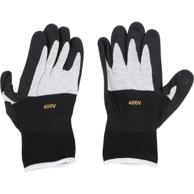 Geïsoleerde Elektricienshandschoenen Rubber Antislip 400V Spanningsweerstand Elektricienshandschoenen voor white