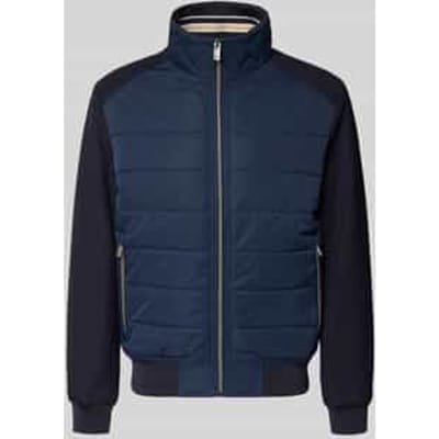 Regular fit gewatteerd jack met opstaande kraag