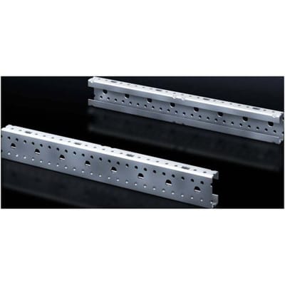 Rittal ISV 9666.711 9666.711 Montagerails Geperforeerd Plaatstaal 2 stuk(s)