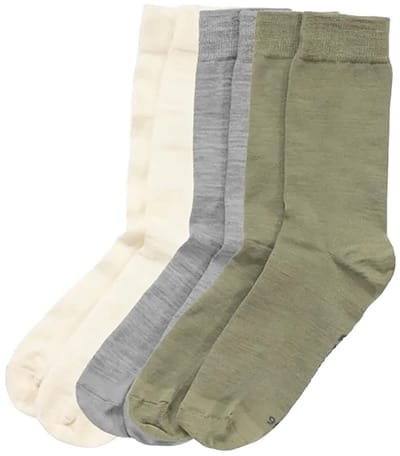Devold Of Norway Daily Merino Light Lange Sokken 3 Paren Veelkleurig EU 36-40 Kinderen