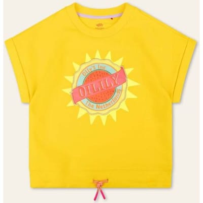 Oilily Hello Sweater- maat140/10yr Limeade