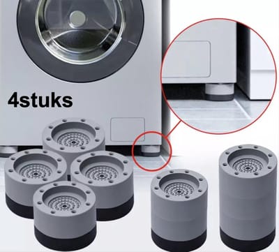CHPN - Schokdempers - Schok demper - Wasmachine - Dempers - Trillende Wasmachine - Anti schok - 4stuks - Demping