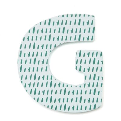 Petit Monkey houten letter G