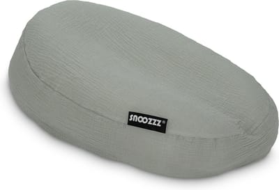 Snoozzz Relax hoes voor voedingskussen zwangerschapskussen - 100% katoen - Stone