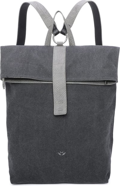 Fritzi aus Preußen Rugzak Canvas Izzy03 Backpack Black Zwart