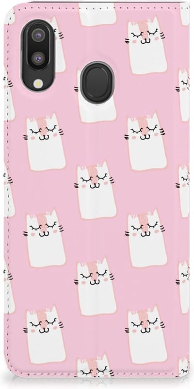 Samsung Galaxy M20 Hoesje maken Sleeping Cats