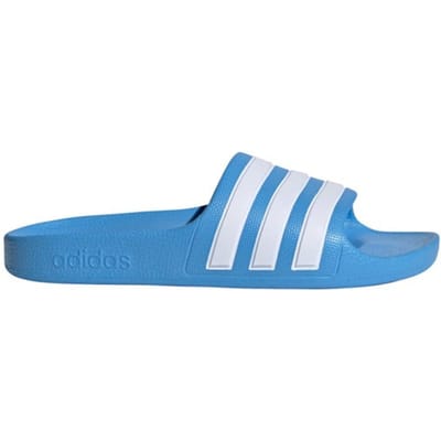 Adidas adilette Slippers en Sandalen Peuter - Blauw - Maat 33 - Mesh/Synthetisch