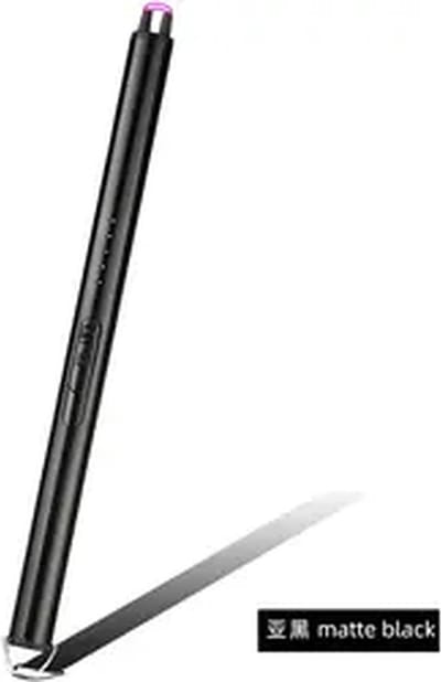 Elektrische aansteker - Plasma - Windbestendig - Oplaadbaar - Zwart - Barbecue - Kaars- USB - Slot