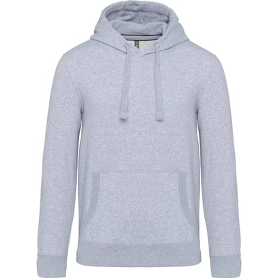 Kariban Hoodie met Capuchon en Kangoeroezak Oxford Grijs - L