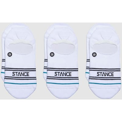 Stance Basic 3 Pack No Show Socks wit