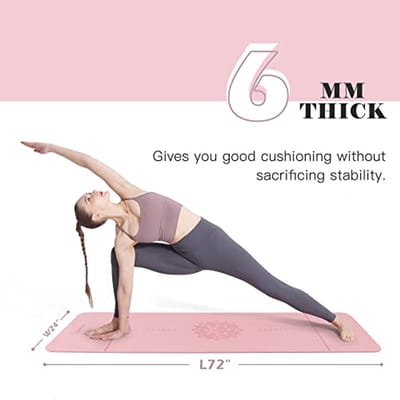 Antislip Yogamat en Fitnessmat - Milieuvriendelijk en Duurzaam voor Thuistraining