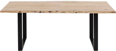 Kare Eettafel Harmony Acacia Black 200x100 cm