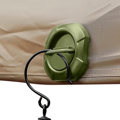 Magnetische Haken - Buitenlamp Houder - Organiseren Buiten - Sterke Zware Belasting - 7 x 7 x 3 cm
