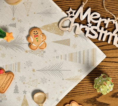 Dailygoody - Boho Tafelkleed - Kerstmis Decoratie - Wit - Tafellinnen voor Eettafel - Binnen en Buiten - 85x85cm