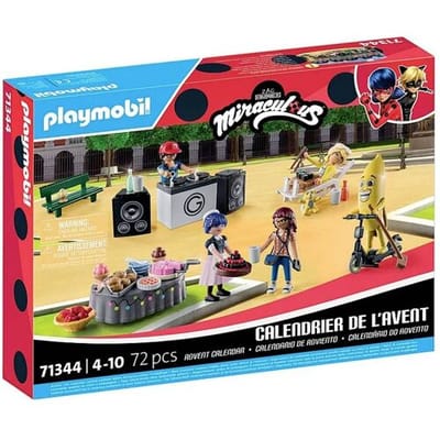PLAYMOBIL Christmas Adventskalender Miraculous: Picknick in Parijs - 71344