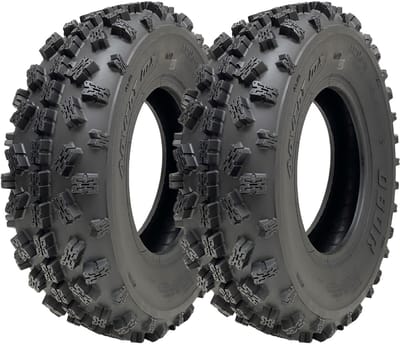 20x6-10 ATV-banden OBOR Advent 155/85-10 tubeless, goedgekeurd voor de openbare weg, 73 kg (set van 2)