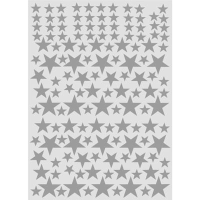150 Stuks Verwijderbare DIY Muursticker PVC Vinyl Kunst Decal Woonkamer Huis Decoratie Grijs Gray white