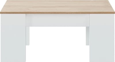 CALICOSY - Salontafel met Opklapbaar Blad L100 cm - Alida