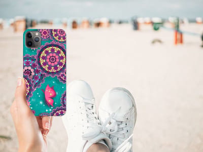 Apple iPhone 11 Pro Max Hoesje maken Cirkels en Vlinders