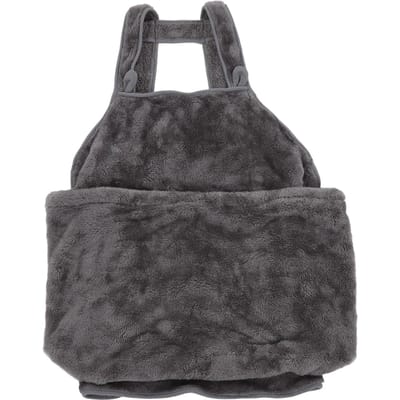 Sac Porte-Chat en Bandoulière Fibre Polyester Chaud Confortable Portable Sac à Dos Bandoulière Porte-Animal de Compagnie avec gray