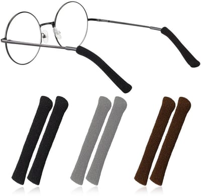 Cosensi - Dailygoods - 3 Paar Zachte Brilpootbeschermers met Antislip