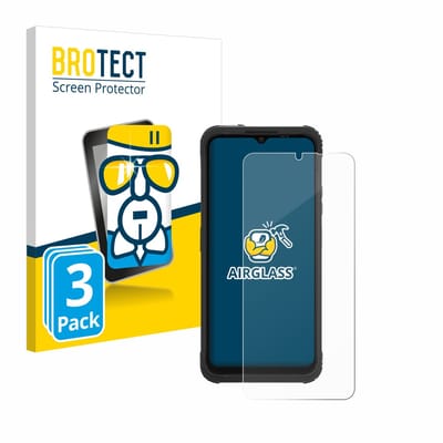 Screenprotector 3 Stuks voor AGM H Max Beschermglas transparant