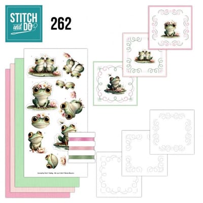 Stitch and Do 262 - Cute Animals - Stitch and Do borduursets - Gratis verzonden - STDO262