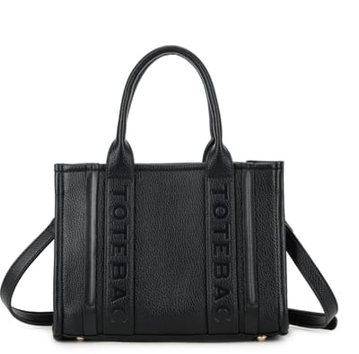 Giuliano kunstlederen handtas ''Tote bag'' Eleni - Dames - Klein - Zwart