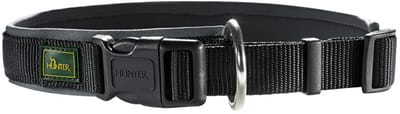 Hunter Vario Plus Hondenhalsband - 30-35 cm - Zwart/Grijs