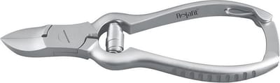 Rojafit Professionele Nageltang RVS 12 cm.-Bufferveer, Schenkelsluiting , Snede: Concaaf, Lengte 12 cm., RVS, gewicht 94 gr.