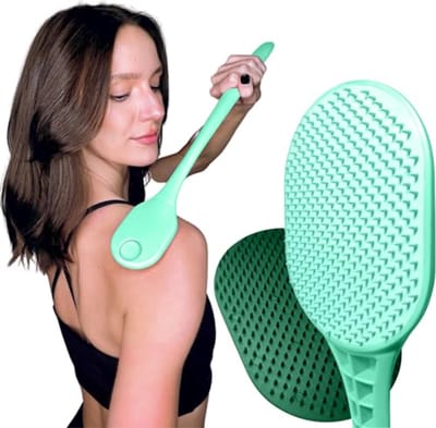 Ultieme Rugkrabber met Lange Handgreep - Efficiënt Exfoliëren en Masseren voor Heerlijke Ontspanning