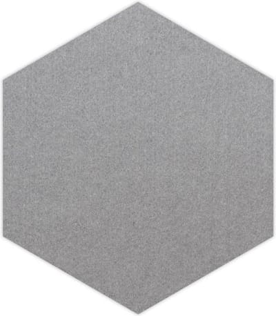 Hexagon vilt onderzetter - Lichtgrijs - 6 stuks - ø 10 cm - 6-hoek - Glas onderzetter - Cadeau - Woondecoratie - Woonkamer - Tafelbescherming - Onderzetters Voor Glazen - Keukenbenodigdheden - Woonaccessoires - Tafelaccessoires