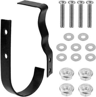 Brievenbus Vergrendeling Vervangingsset - Grendelhandgreep Onderdeel - Post Veilig Opbergen - Betrouwbaar Slotontwerp - 19x35x19 mm - Zilver